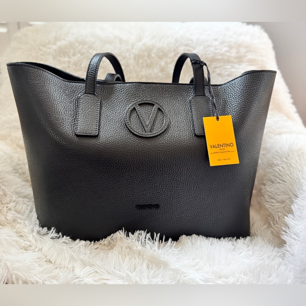 Valentino Elegant Black Tote